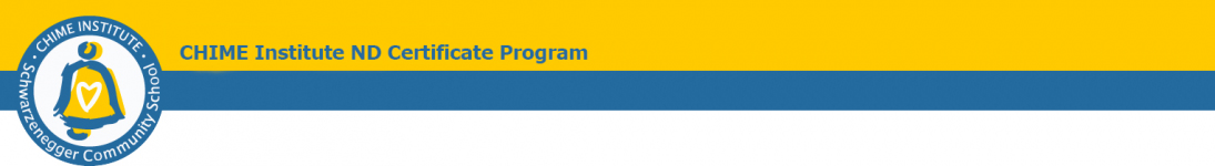 Logo of CHIME Institute ND Certificate Program